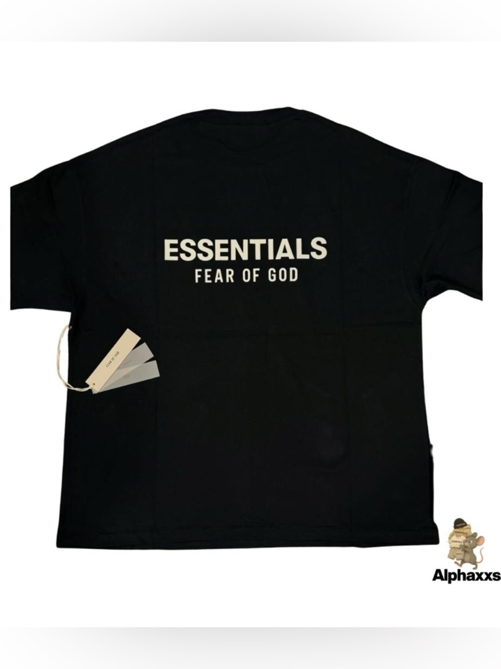 Fear of God Essentials Classic Short Sleeve Tee | Jet Black